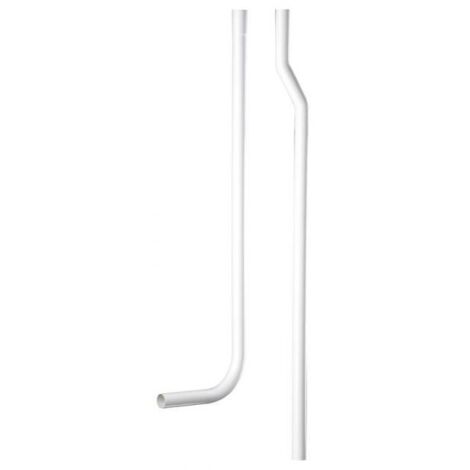 Siamp – Tube de chasse droit pour WC turques Ø32 mm – Raccordement fiable – Flux d'eau optimal – Livré en 2 parties - TCD32 (1/2)
