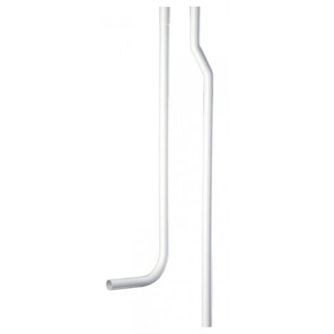 Siamp – Tube de chasse coudé Ø32 mm pour réservoir WC haut – Longueur 1,80 m – Raccordement fiable et durable – Flux d'eau optimal (1/3)