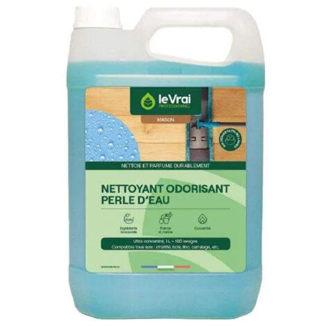 LE VRAI PRO MAISON - Nettoyant odorisant perle d'eau 5 L