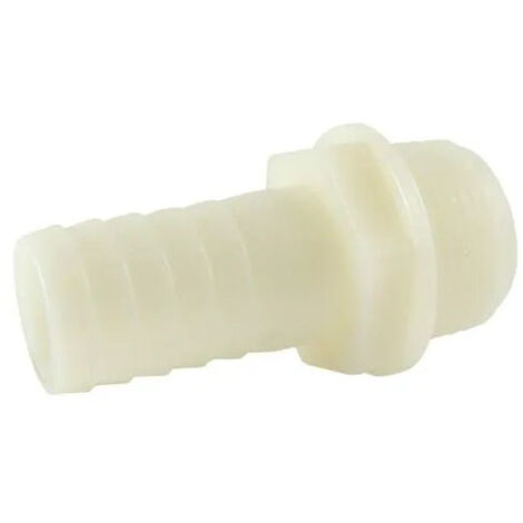 Raccord cannelé polyamide mâle 50x60 pour tuyau 50 mm