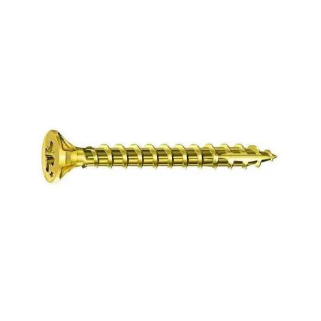 Vis rocket pozidriv tête fraisée 6x160mm, 4 pièces.