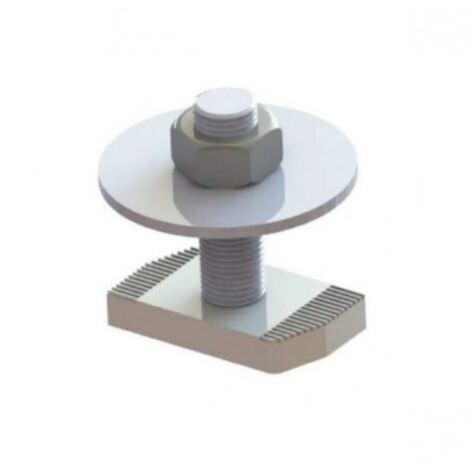 Ecrou Filiere Ecrou M8x40 coulissant pour profil acier largeur 41 mm, 10 pièces