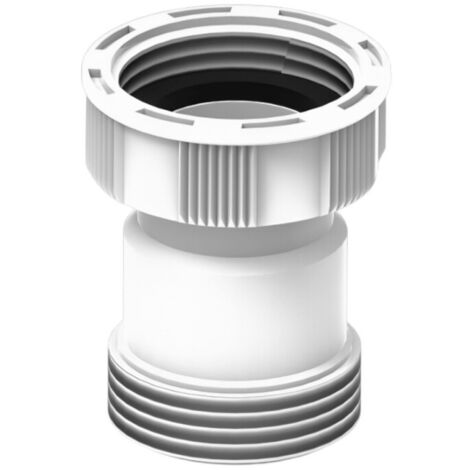 Adaptateur siphon, bonde vasque lavabo femelle écrou tournant 1"1/4 mâle 1"1/4
