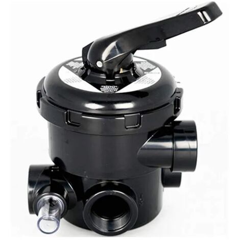 Astralpool – Vanne multivoie 1'1/2 Bayo – Conçue pour filtre ASTRAL side – Durabilité et performance optimales – Gestion efficace de l'eau