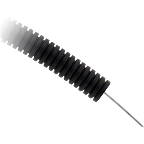 Zenitech – Gaine électrique préfilée 25m Ø20mm avec tire-fil – Protection anti-flamme pour jusqu'à 4 fils de 1,5mm² – Installation simplifiée
