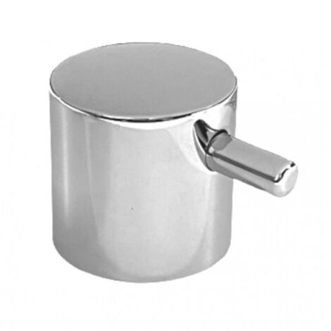 Manette de débit pour mitigeur thermostatique de douche double sortie – Finition chromée – Métal – Référence 78CR224TH