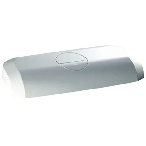 Regiplast – Couvercle pour réservoir WC plastique DUETTO – Dimensions 34 x 13.8 cm – Pièce détachée pour modèle 4150 – Compatible avec réservoirs standard