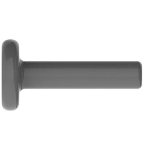 Bouchon rigide Push-Fit en acétal gris pour tuyau 5/16" (8 mm) (1/2)