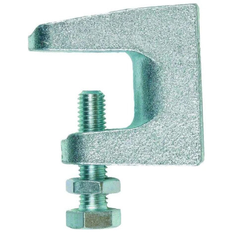 Pince à poutrelle, agrip tige à trou lisse pour tige diamètre 6 mm (1/2)