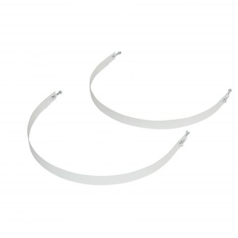 Ariston Group – Kit de raccordement pour chauffe-eau électrique – 2 ceintures multi-positions – Filetage plomberie – Pour installation horizontale diamètre 570mm