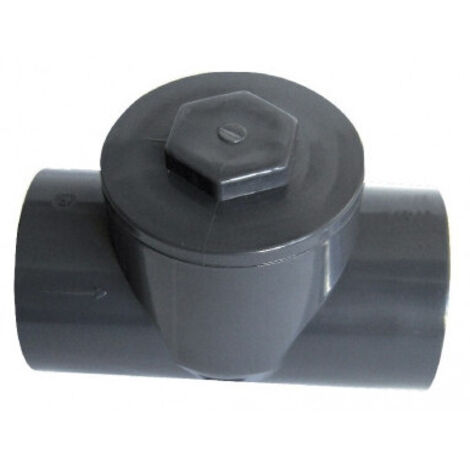 Clapet anti-retour à battant PVC pression diamètre 63mm (1/4)