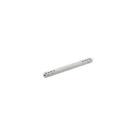 Carré percé 6x90 mm – Lot de 2 pièces – Pour poignées de porte – Adapté à divers types de quincaillerie – Alpertec