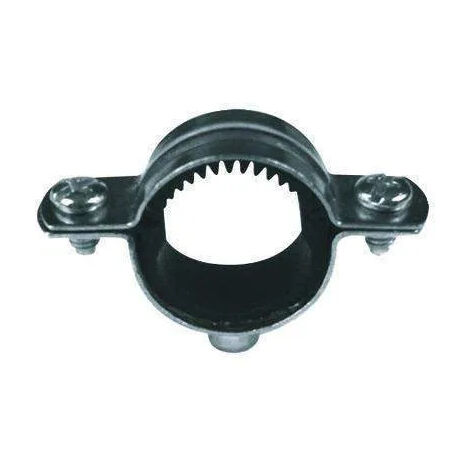 Fischer – Collier de serrage 14 mm en acier zingué blanc – Embase taraudée 7 x 150 – Pour espaces confinés
