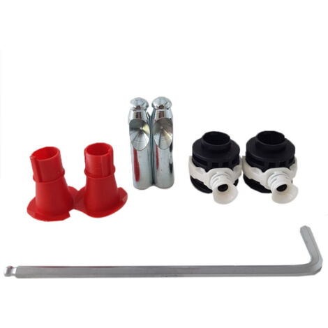 Vitra – Fixation pour WC V-Fit 2.0 – Kit de 1 pièce – Acier inoxydable – Résistant à la corrosion – Pour cuvettes suspendues