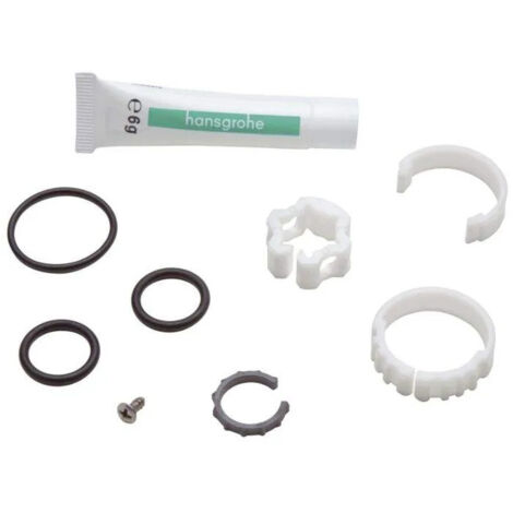 Hansgrohe – Jeu de joint pour mitigeur – Joint pour WC – Diamètre extérieur 30mm – Diamètre intérieur 20mm – Pack de 5 unités (1/2)