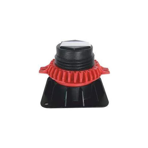 Regiplast – Jeu de 4 pieds de bac à douche réglables 90-125 mm – Pour receveurs en béton – Installation facile dans espaces confinés (1/6)