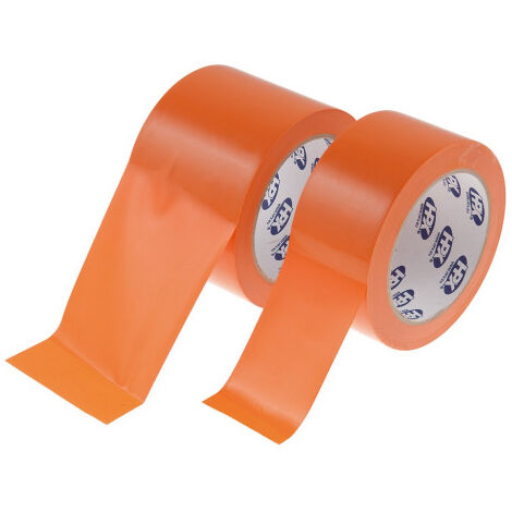Ruban PVC pare vapeur orange PREMIUM, 50 mm x 33m