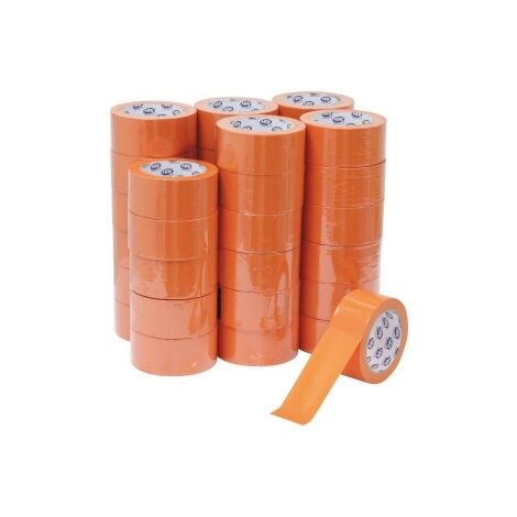 Ruban PVC pare vapeur orange PREMIUM, 50 mm x 33m