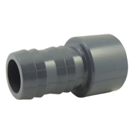 Douille PVC pression cannelée 18 mm, à coller mâle 20 mm