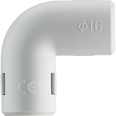 DEBFLEX - COUDE EQUERRE Ø16 MM GRIS SACHET DE 2 - 429244