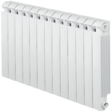 Radiateur fonte alu 2016W chauffage central 13 éléments KLASS 800 blanc