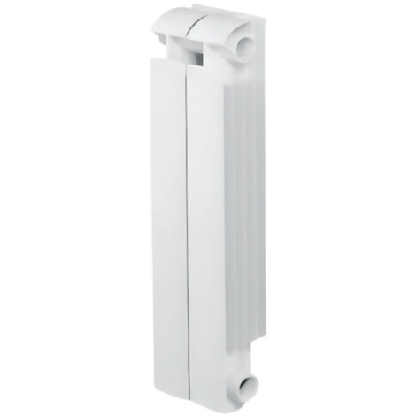Radiateur fonte alu 324w chauffage central 2 éléments KLASS 800 blanc