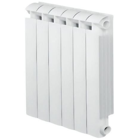 Chauffage central fonte aluminium 6 éléments blanc KLASS 700, 888w