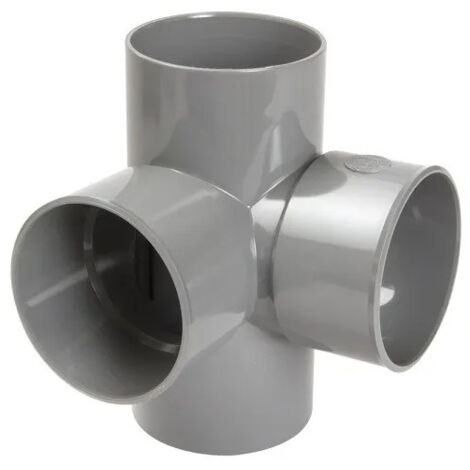 Croix d'angle PVC 87 degré 30 Femelle/Femelle, 100 (1/2)