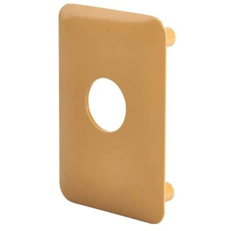 Thirard – Plaque de renfort pour verrou Corvette – Époxy bronze – Dimensions 15mm x 2mm x 9.5mm – Sécurise vos installations de serrurerie