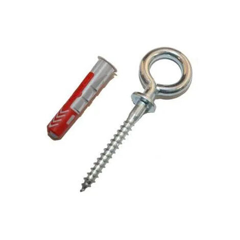 Cheville universelle DUOPOWER 5x25 mm avec œillet, 8 pièces. (1/4)