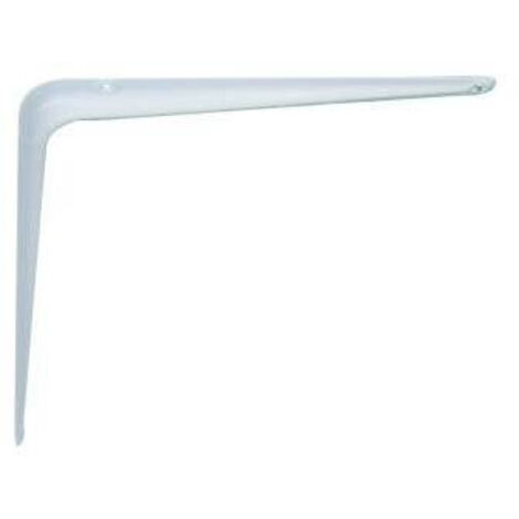 Afbat Console emboutie blanche acier laqué 250x300 mm (1/4)