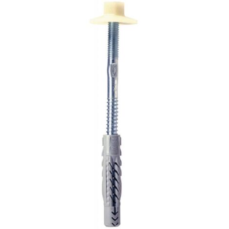Fischer – Fixation chauffe-eau pour béton et briques – Kit de 4 pièces avec chevilles UX 14 et goujons M10 – Installation rapide et durable (1/4)