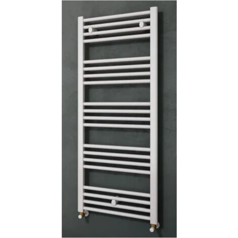 Sèche serviette Hydraulique MAHANA, Droit, H.1238 mm L.500 mm, 514 W (1/3)