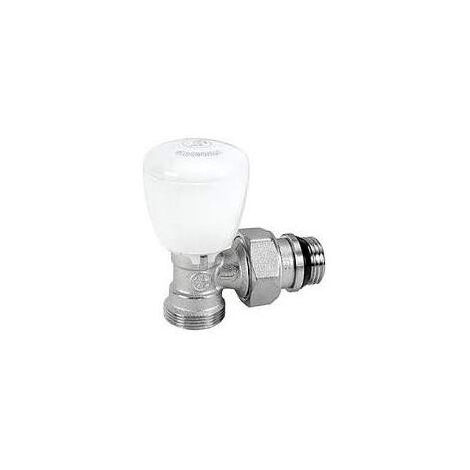 Giacomini – Robinet radiateur bicone équerré 12x17 – Vanne papillon genre raccord 2 – Calibre 16 pour chauffage central (1/5)