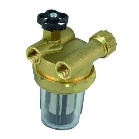 Filtre à récupération retours 3/8" (12/17) ECO tamis Inox, bol polycarbonate - Thermador
