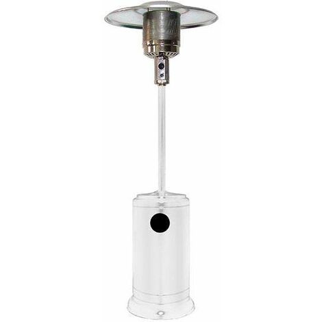 Parasol chauffant gaz inox