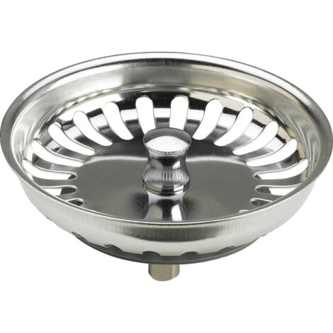 Panier pour évier à commande manuelle, diamètre 82 mm (1/4)