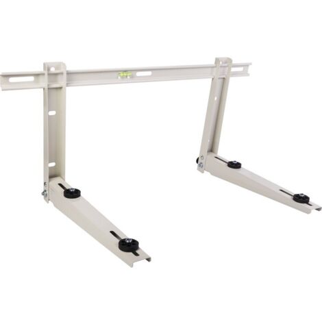 Support mural réglable pour climatiseur – Longueur 780mm – Charge maxi 120kg – Fixation robuste pour PAC air – air – CBM