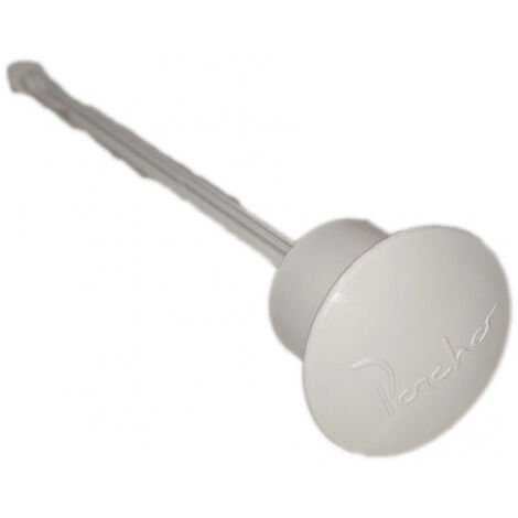 Tirette en plastique pour mécanisme de chasse d'eau Porcher Venetto – Longueur 30cm – Compatible avec référence D98A164AC (1/2)