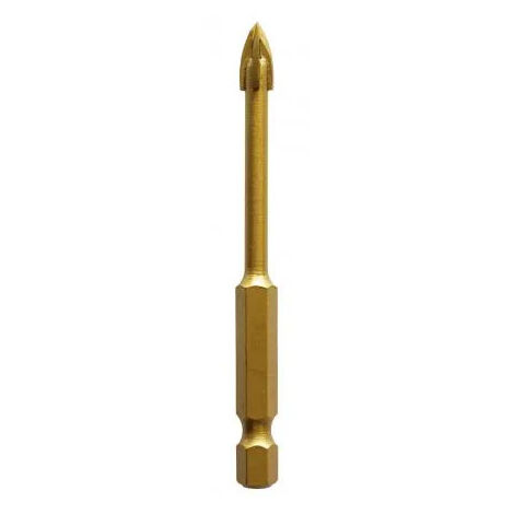 Mèche 4 taillants spéciale faïence - D. 16 x L. 80 mm