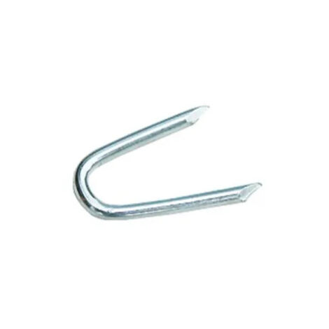 Clou recourbé en forme de U, conduit acier, 23 X 2.4, 540 grammes