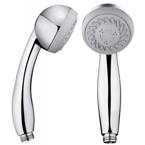 Douchette Eco deux jets, diamètre 70 mm anticalcaire (1/2)