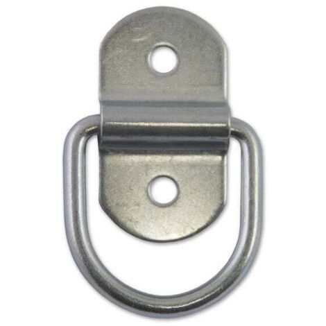 Anneau Arrimage Pivot. Acier Zing. ø5.5mm Plat.32x58mm Bl2 - Chapuis