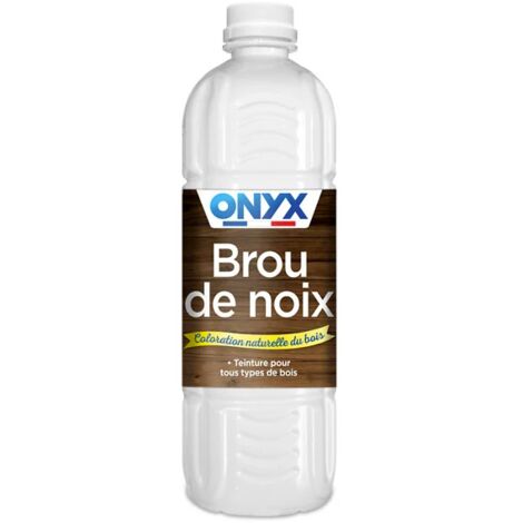 Brou de noix à l'eau flacon 1l Onyx Bricolage