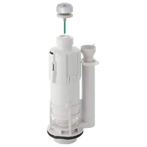 Geberit – Mécanisme de chasse d'eau type 220 interrompable – Tube de trop-plein réglable – Système économiseur d'eau – Poussoir simple touche (1/5)