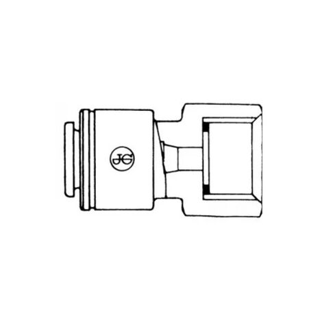Raccord En T John Guest - Pour Tuyau Diamètre 6 Mm - Connexion Triple En Plastique Haute Qualité
