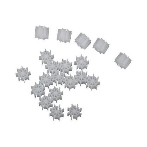 Lot de 20 brise-jets pour robinets P600/P504/P704 – Finition métal – Débit max pour économies d'eau – Compatible avec modèles Presto