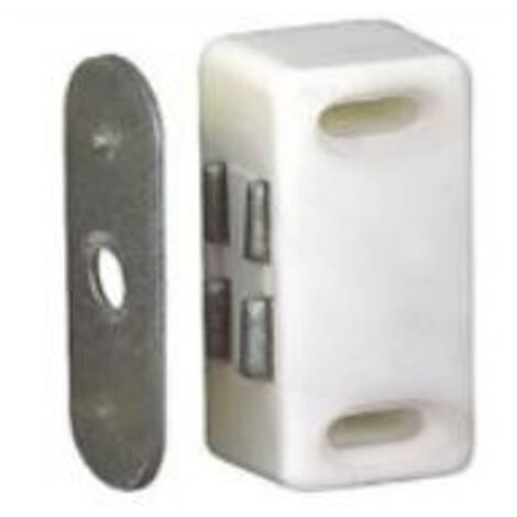 Loqueteau magnétique brun 2kg, 46x16x15 mm, 2 pièces (1/5)