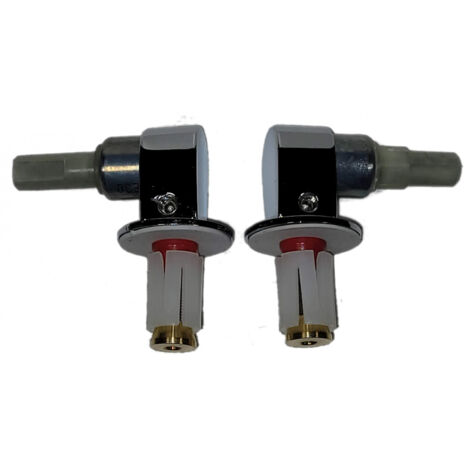 Fixations charnières avec descente ralentie pour abattant WC – Compatible abattants Allia – Installation facile et silencieuse – Confort optimal (1/4)