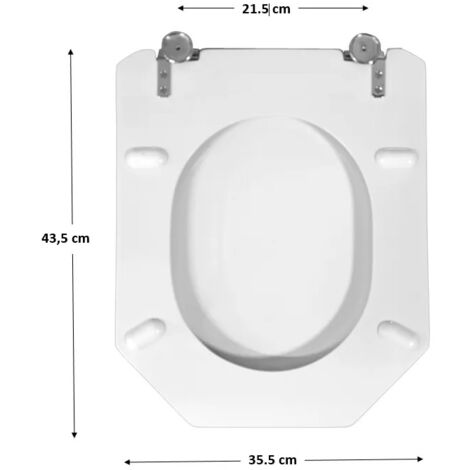 Abattant wc 2025 entraxe 220 mm